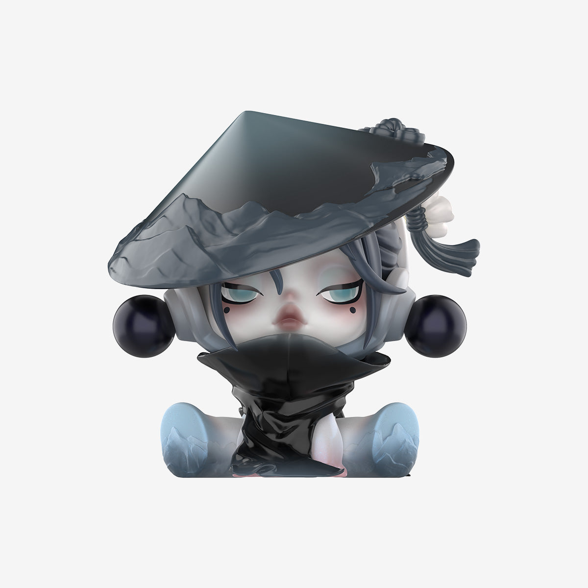 POP MART SKULLPANDA The Ink Plum Blossom Series Figures  - The Bamboo (Confirmed Style)