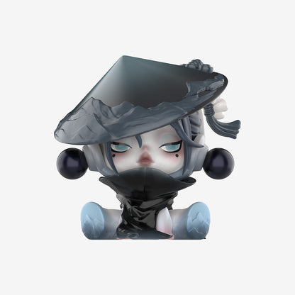 POP MART SKULLPANDA The Ink Plum Blossom Series Figures  - The Bamboo (Confirmed Style)