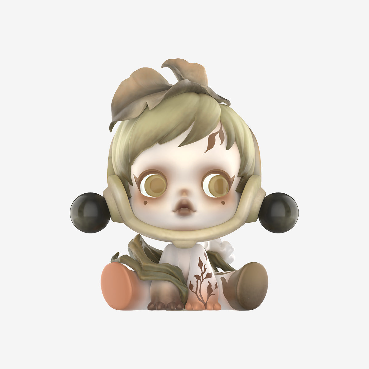 POP MART SKULLPANDA The Ink Plum Blossom Series Figures  - The Bamboo (Confirmed Style)