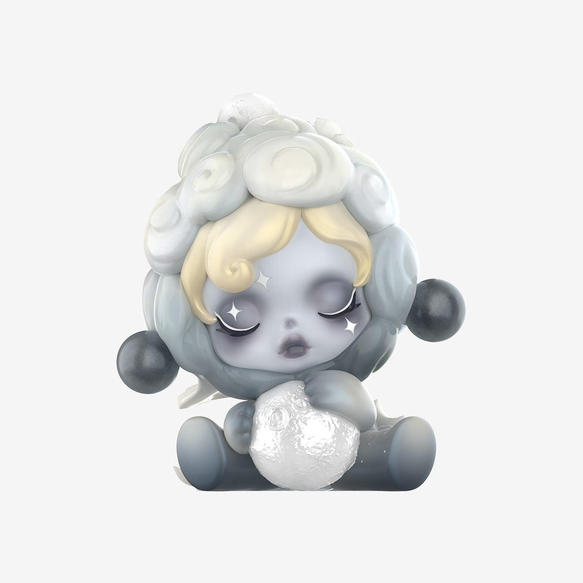 POP MART SKULLPANDA The Ink Plum Blossom Series Figures - The Moon