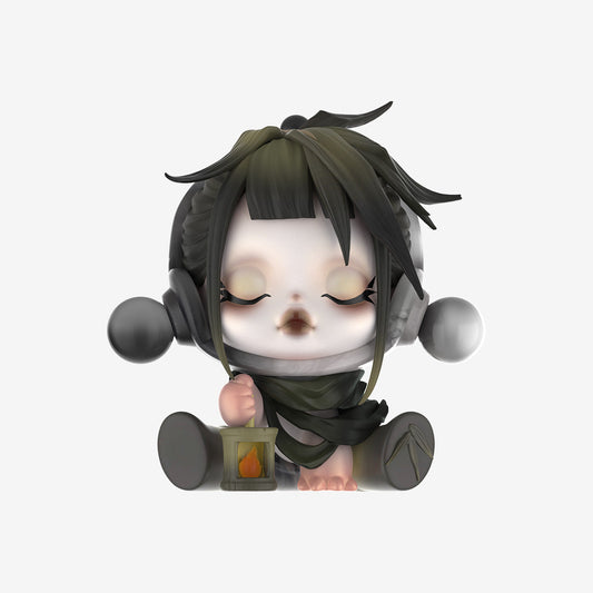 POP MART SKULLPANDA The Ink Plum Blossom Series Figures  - The Bamboo (Confirmed Style)