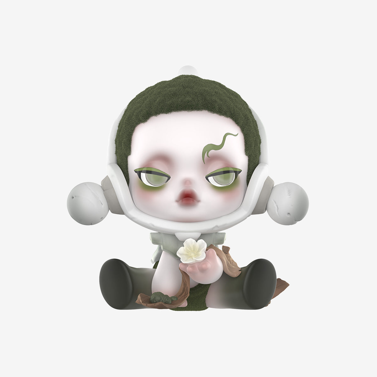 POP MART SKULLPANDA The Ink Plum Blossom Series Figures - The Snow