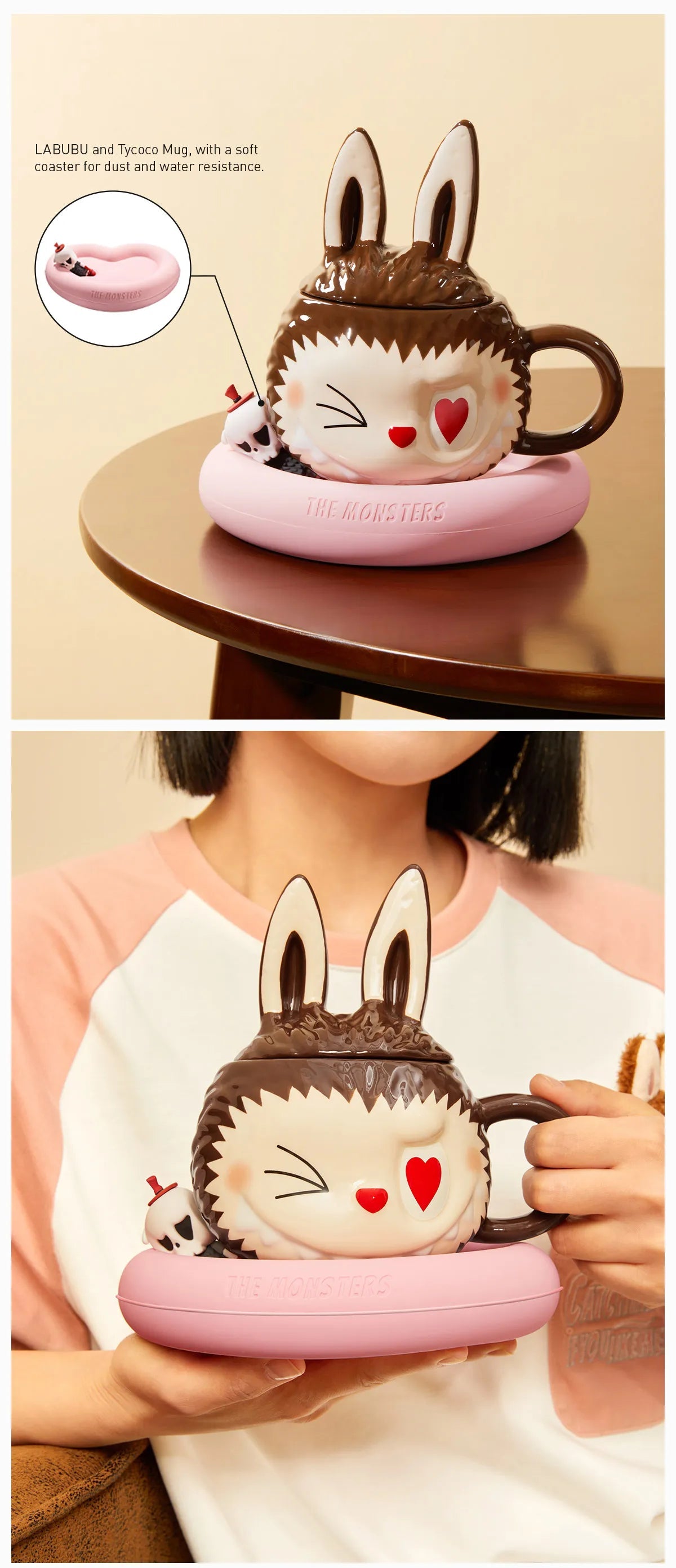 POP MART THE MONSTERS Catch Me If You Like Me Series-Ceramic Cup