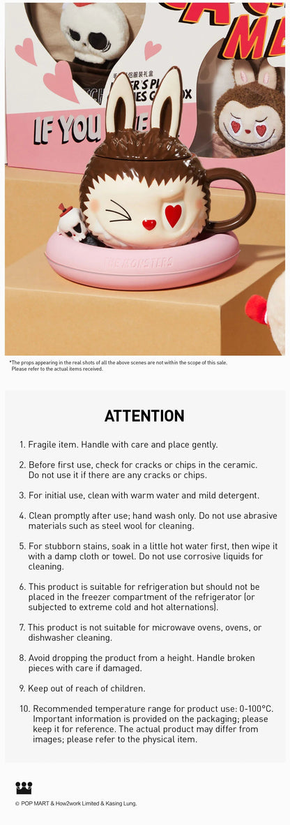 POP MART THE MONSTERS Catch Me If You Like Me Series-Ceramic Cup