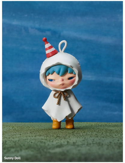 POP MART Hirono Shelter Series Figures  - Stuffed Bear (Secret) (Confirmed Style)