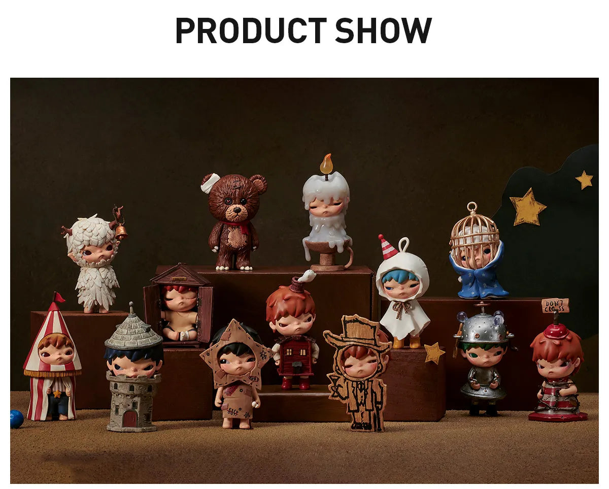 POP MART Hirono Shelter Series Figures  - Stuffed Bear (Secret) (Confirmed Style)