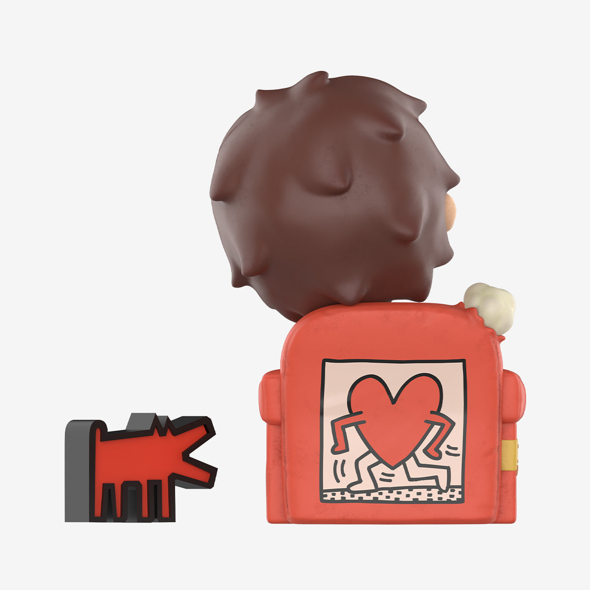 Pop Mart Hirono x Keith Haring Figure Limited Edition (Height: 15cm)