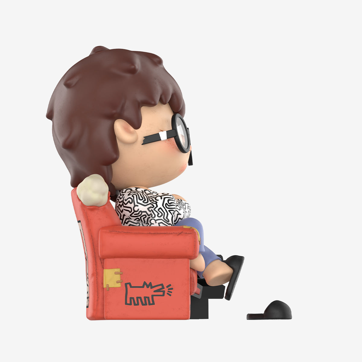 Pop Mart Hirono x Keith Haring Figure Limited Edition (Height: 15cm)