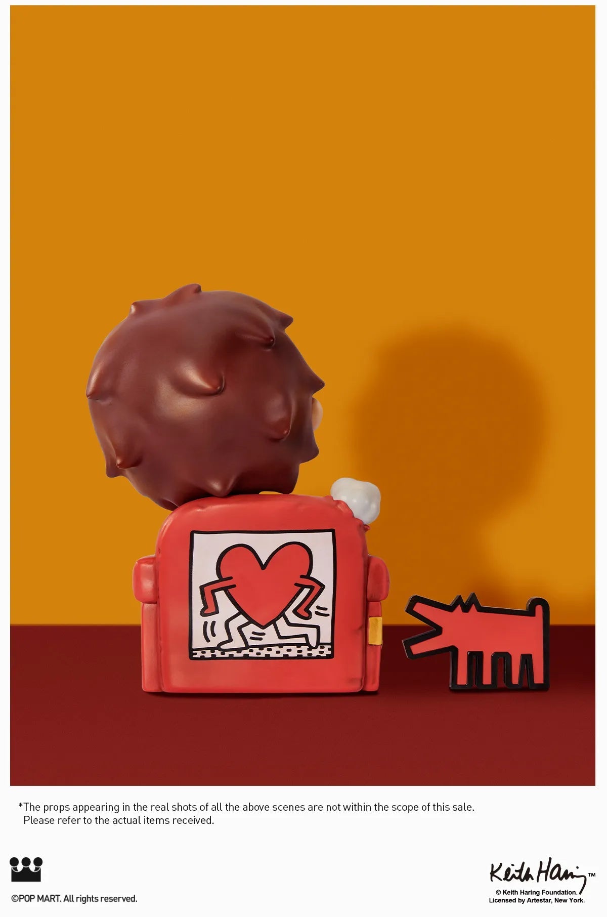 Pop Mart Hirono x Keith Haring Figure Limited Edition (Height: 15cm)