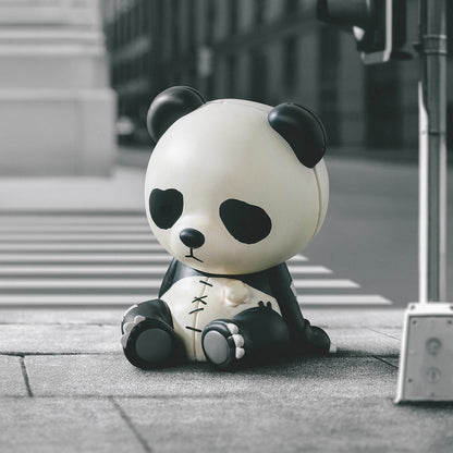 POP MART Hirono Doll Panda Figure (Height: 10cm)