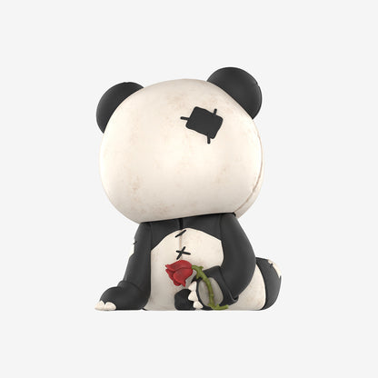 POP MART Hirono Doll Panda Figure (Height: 10cm)
