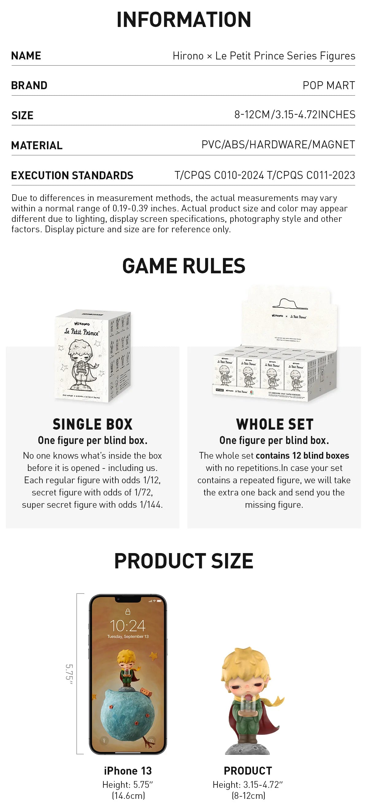 POP MART Hirono × Le Petit Prince Series Figures  - The Geographer (Confirmed Style)