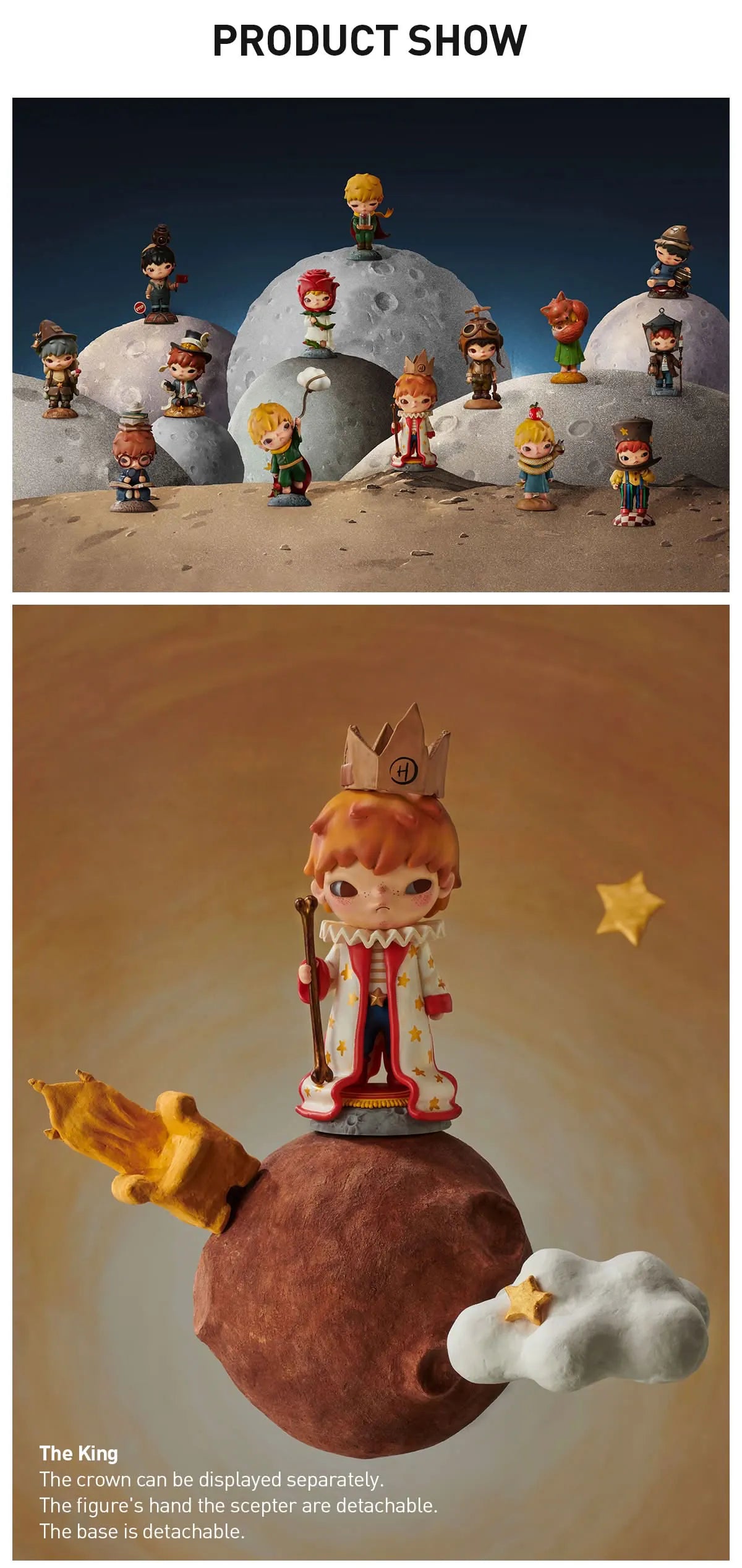 POP MART Hirono × Le Petit Prince Series Figures  - The Geographer (Confirmed Style)