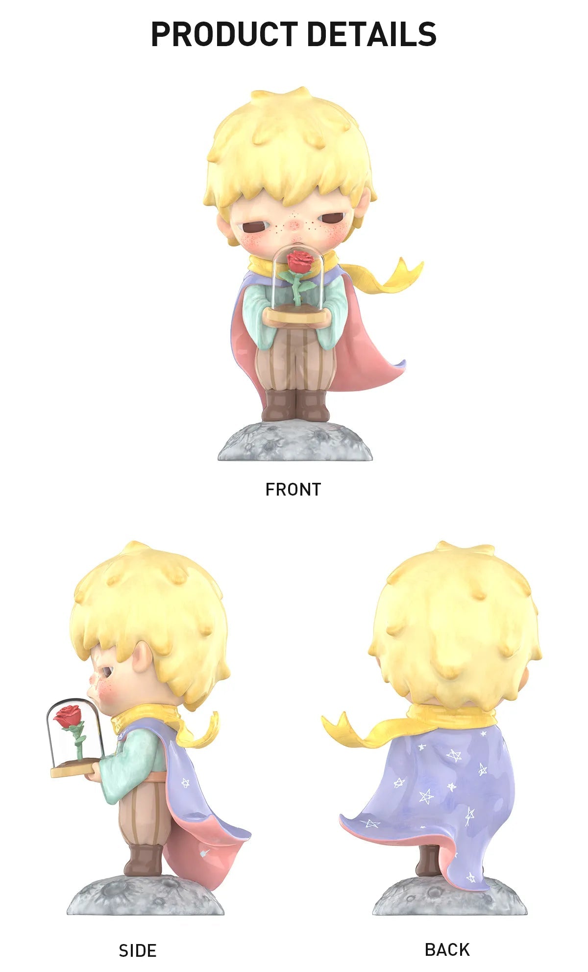 POP MART Hirono The Little Prince Figurine (Height: 17.5cm)