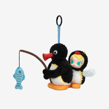 Baby Molly × Pingu Happy Fishing Series-Vinyl Plush Pendant Blind Box - Tug of War (Secret) (Confirmed Style)
