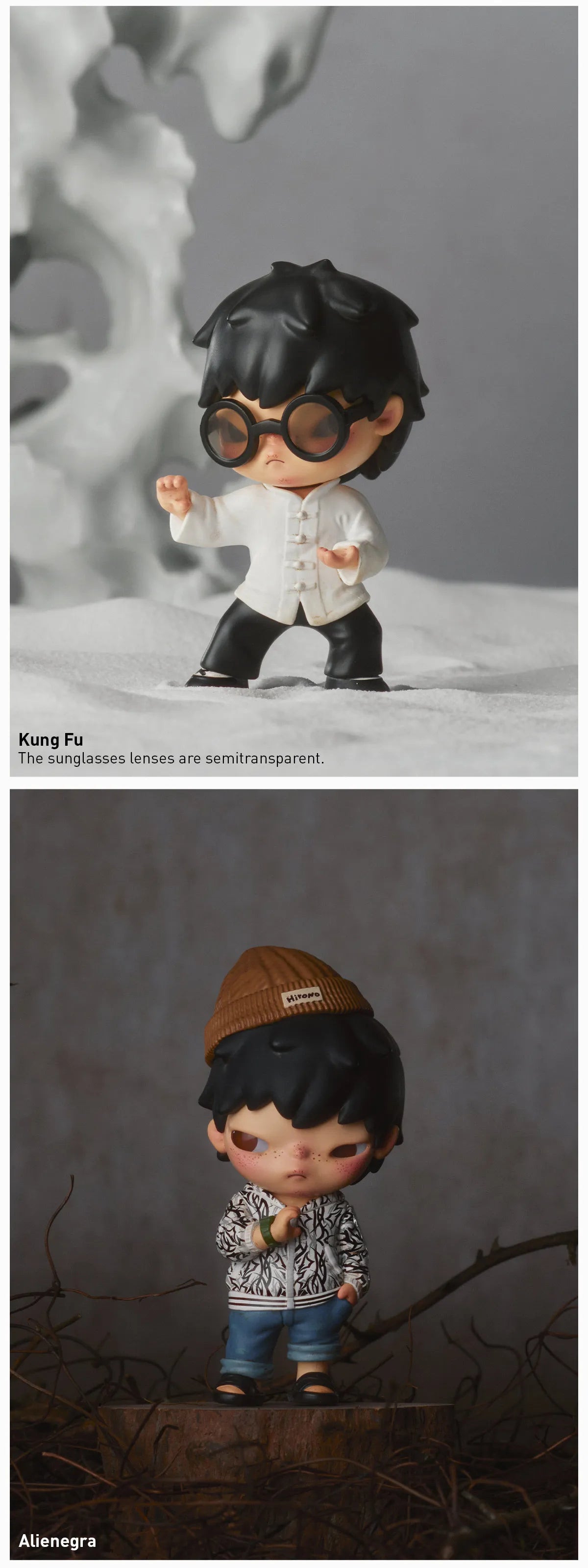 POP MART Hirono × CLOT Series Figures  - Terracotta Army (Confirmed Style)