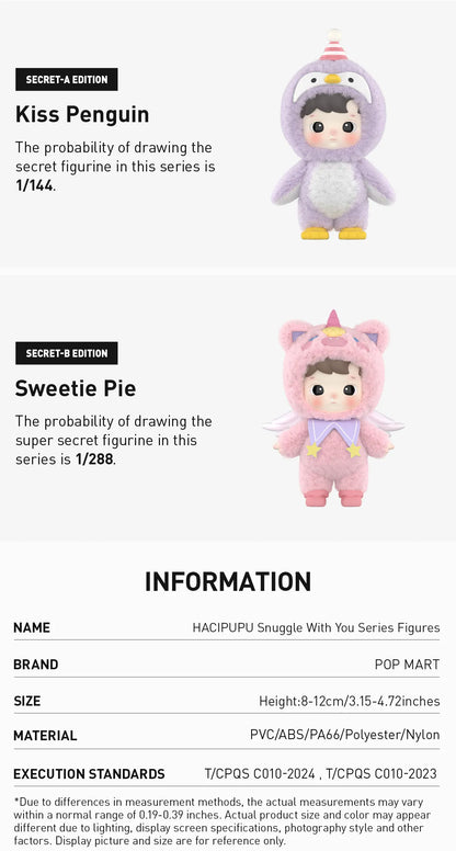 HACIPUPU Snuggle With You Series Figures - Quirky Penguin (Confirmed Style)
