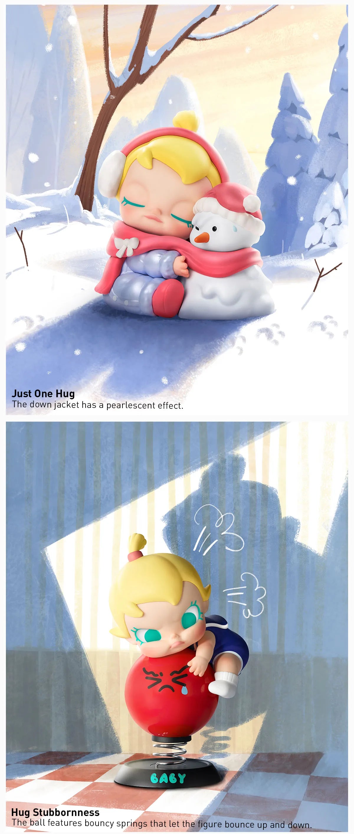 Baby Molly My Huggable Discovery Series Figures - Hug Stubbornness (Confirmed Style)