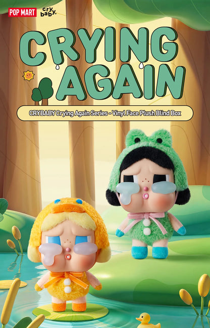 CRYBABY Crying Again Series-Vinyl Face Plush Blind Box - Baby CRYBABY Crying Again Series-Vinyl Face Plush Blind Box - Baby