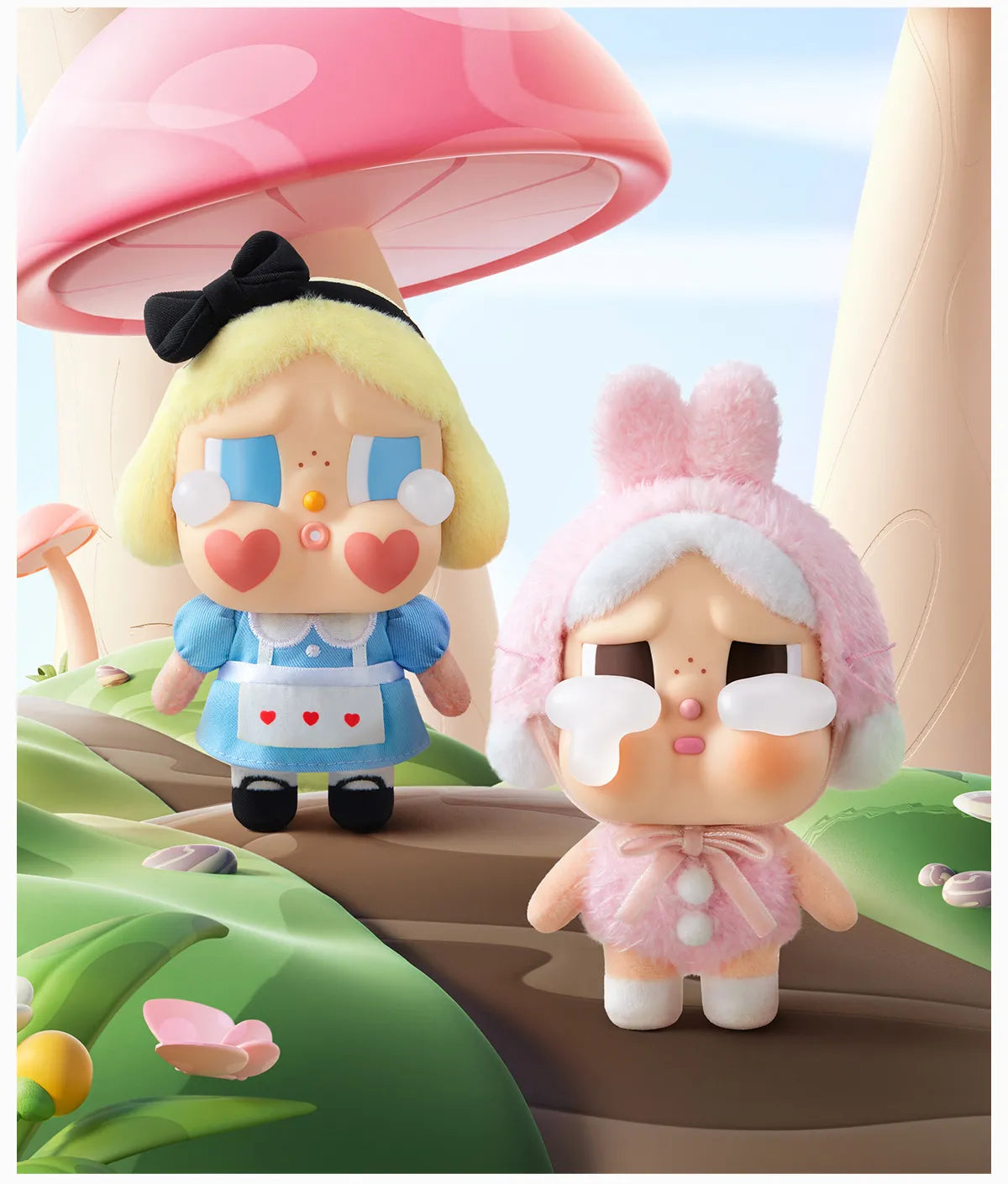 CRYBABY Crying Again Series-Vinyl Face Plush Blind Box CRYBABY Crying Again Series-Vinyl Face Plush Blind Box
