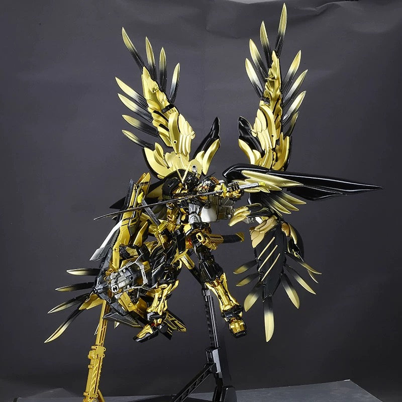 MG Astray Red Frame Kai 1/100 Customized Version Plated Black & Gold Paint (Qianshou Studio)