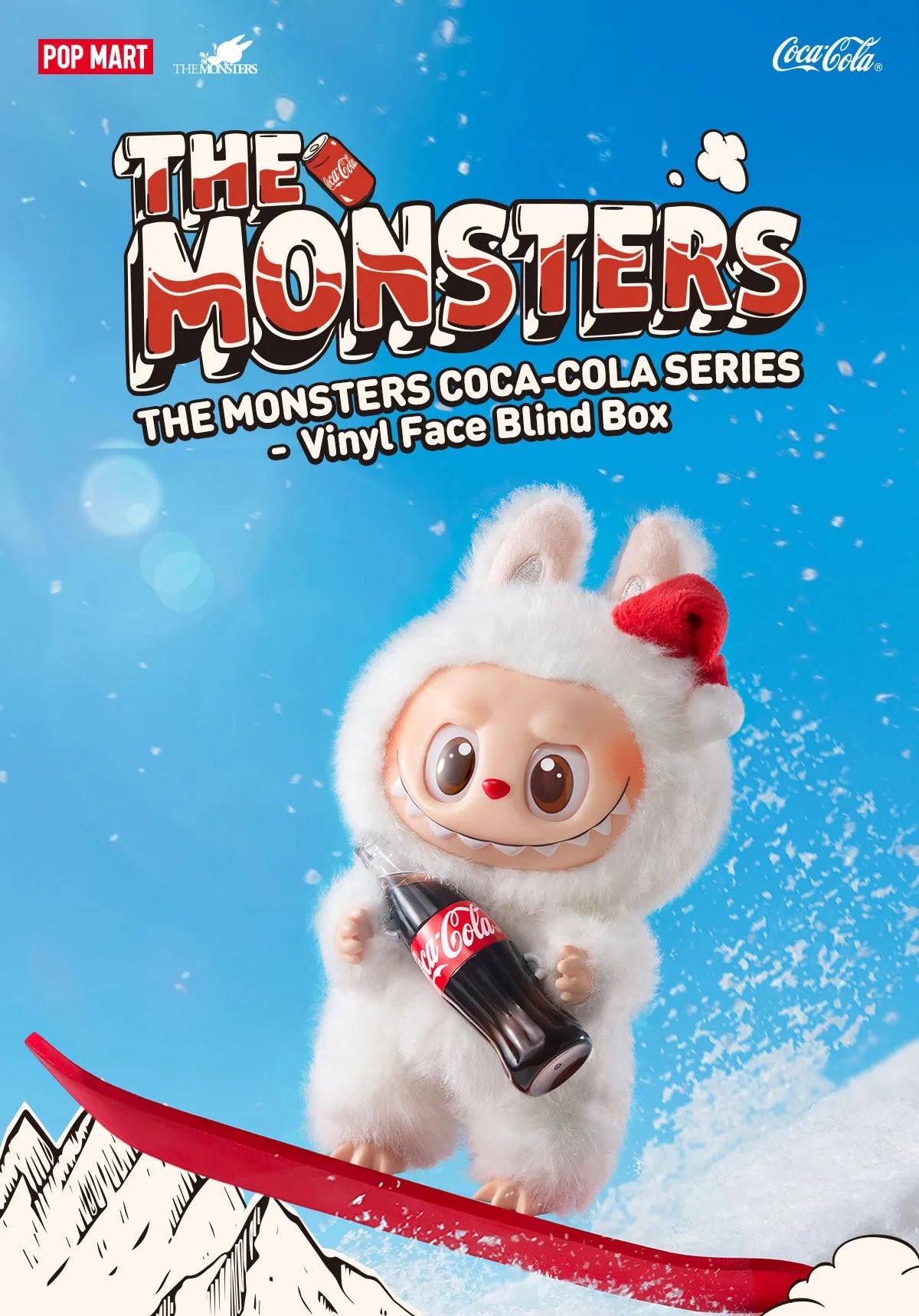 THE MONSTERS COCA-COLA SERIES-Vinyl Face Blind Box (One THE MONSTERS COCA-COLA SERIES-Vinyl Face Blind Box (One