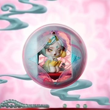 SKULLPANDA The Mirage Series Figures - The Ghanta (Confirmed Style)