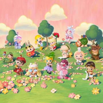 Pop Mart Hand in Hand Series Figures Figures - Exciting Notes [Secret] (Confirmed Style)