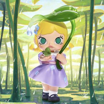 Pop Mart Hand in Hand Series Figures Figures - Feeling in the Rain [Super Secret Edition] (Confirmed Style)