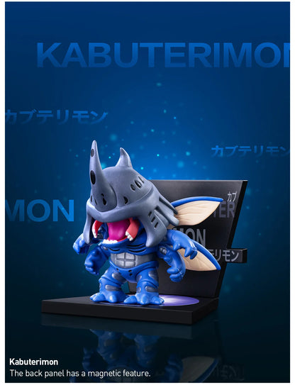 Digimon Adventure Fridge Magnet Series Figures - Whole Set of 10