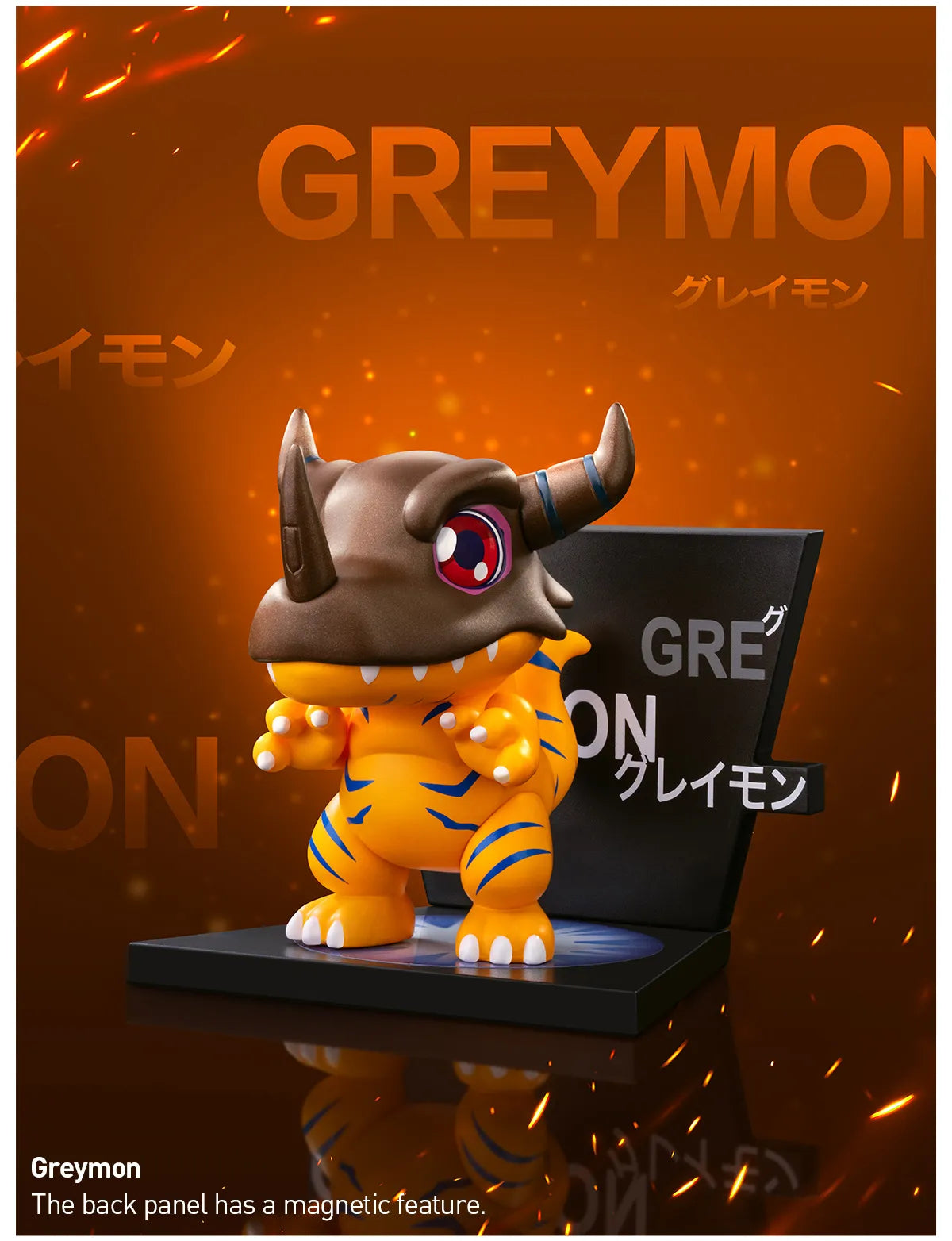 Digimon Adventure Fridge Magnet Series Figures - Whole Set of 10