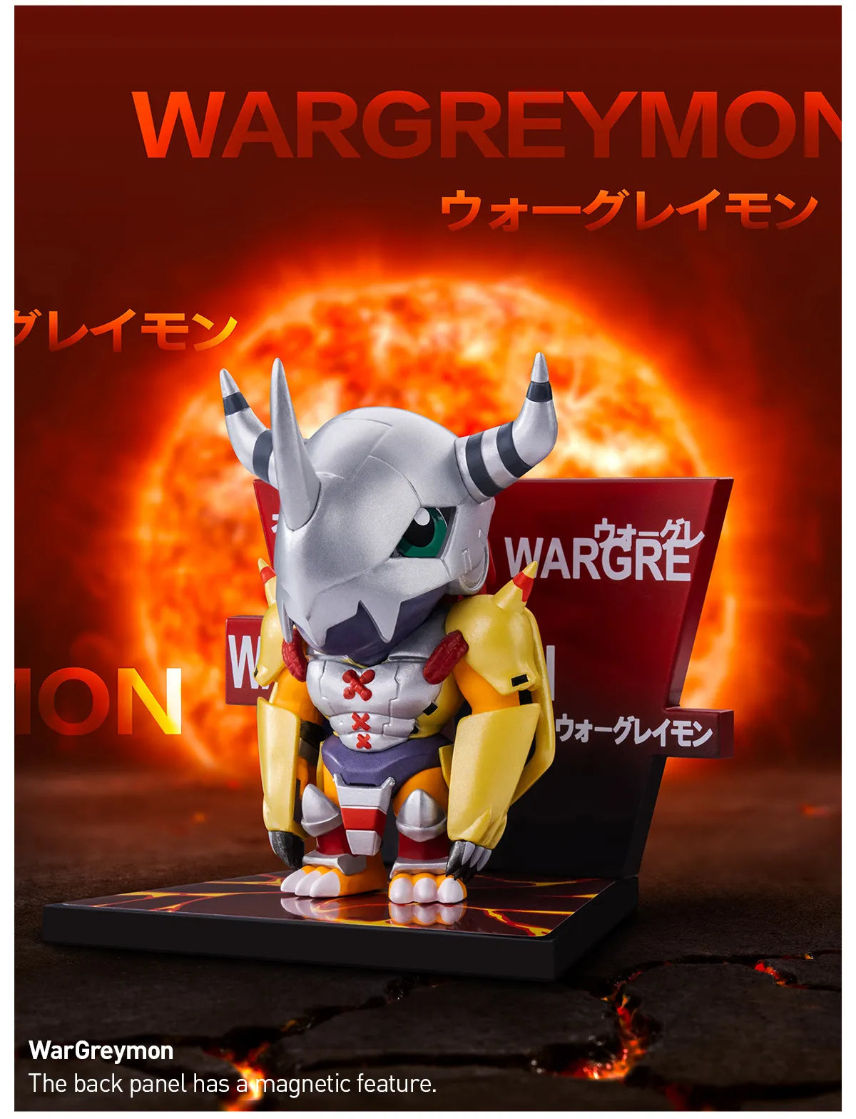 Digimon Adventure Fridge Magnet Series Figures - Whole Set of 10