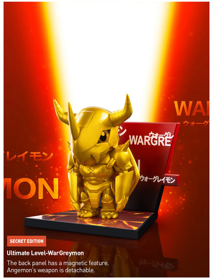 Digimon Adventure Fridge Magnet Series Figures - Whole Set of 10