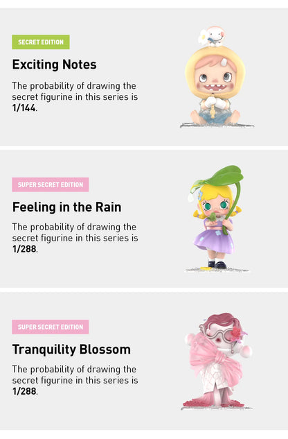 Pop Mart Hand in Hand Series Figures Figures - Exciting Notes [Secret] (Confirmed Style)