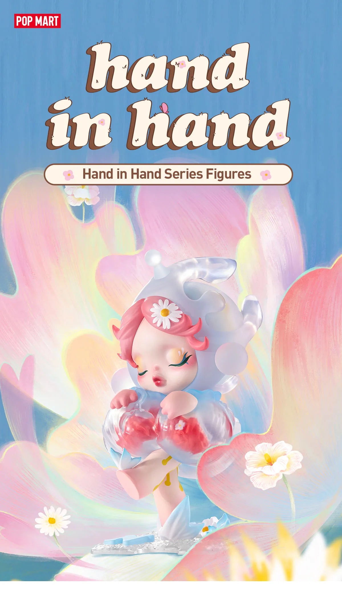 【正規品】POPMART Hand in Hand Series Figures Voyage to Spring Series Figures - POP MART (Canada)