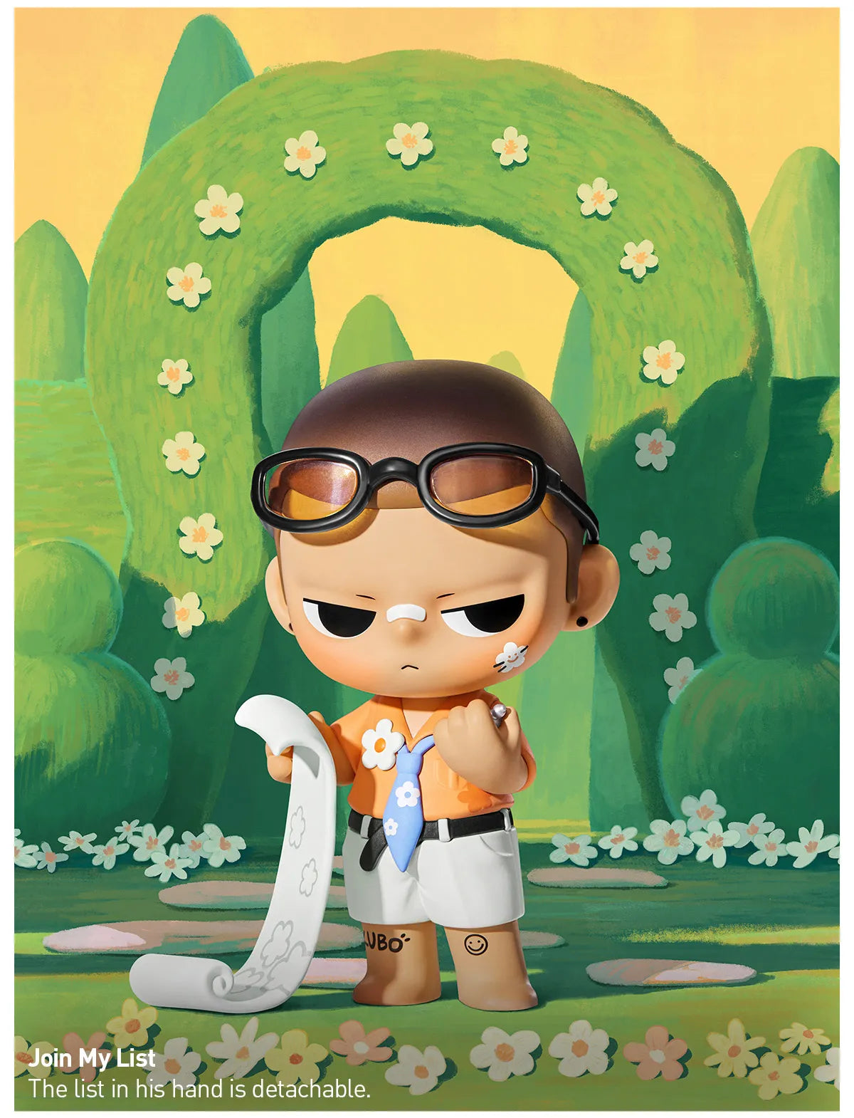 Pop Mart Hand in Hand Series Figures Figures - Exciting Notes [Secret] (Confirmed Style)