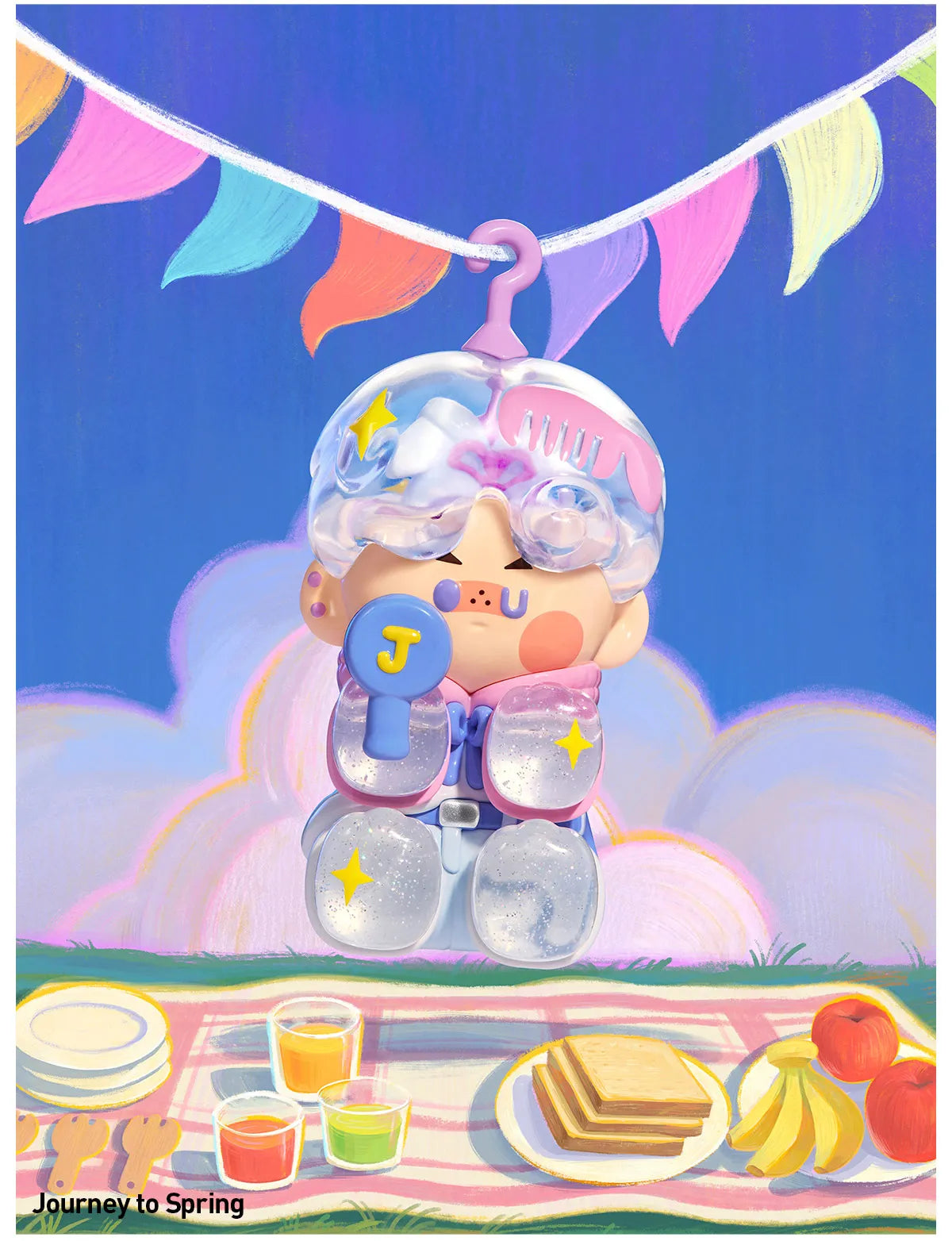 Pop Mart Hand in Hand Series Figures Figures - Exciting Notes [Secret] (Confirmed Style)