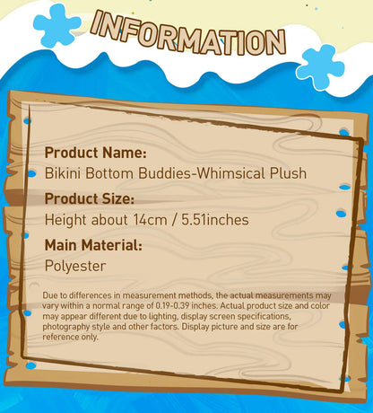 Bikini Bottom Buddies - Whimsical Plush - Sardine Brothers (Confirmed Style) [Secret]