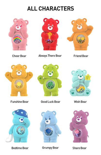 Care Bears Colorful Hugs Series Figures - Bedtime Bear (Confirmed Style)