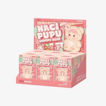 HACIPUPU Gummy Bear Series-Vinyl Plush Pendant Blind Box - Latte