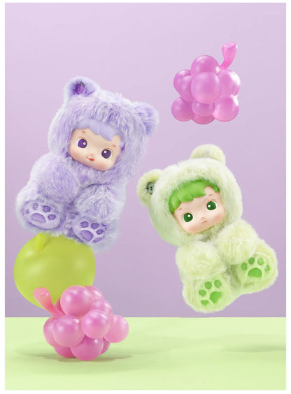 HACIPUPU Gummy Bear Series-Vinyl Plush Pendant Blind Box - Grape Flavor (Confirmed Style)