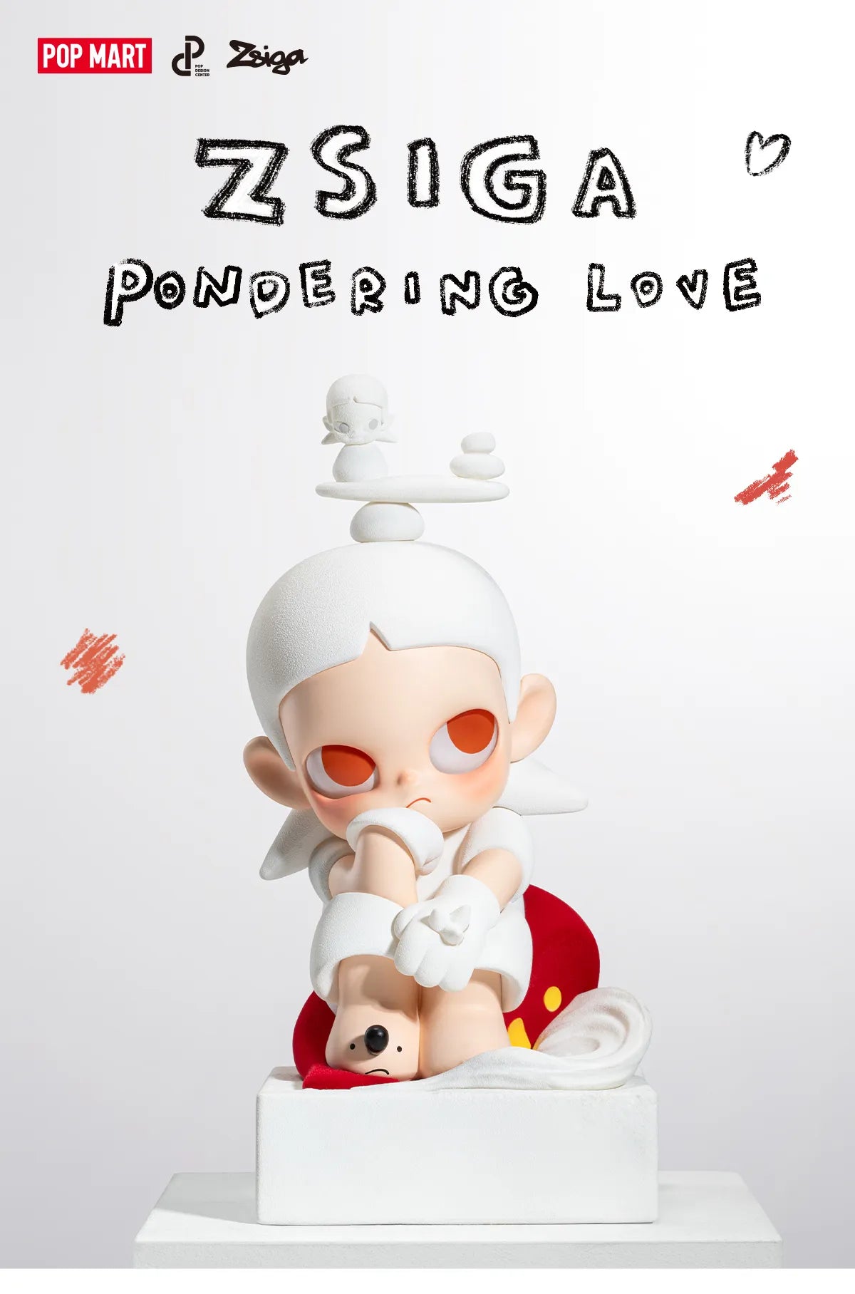 Zsiga Pondering Love Figurine