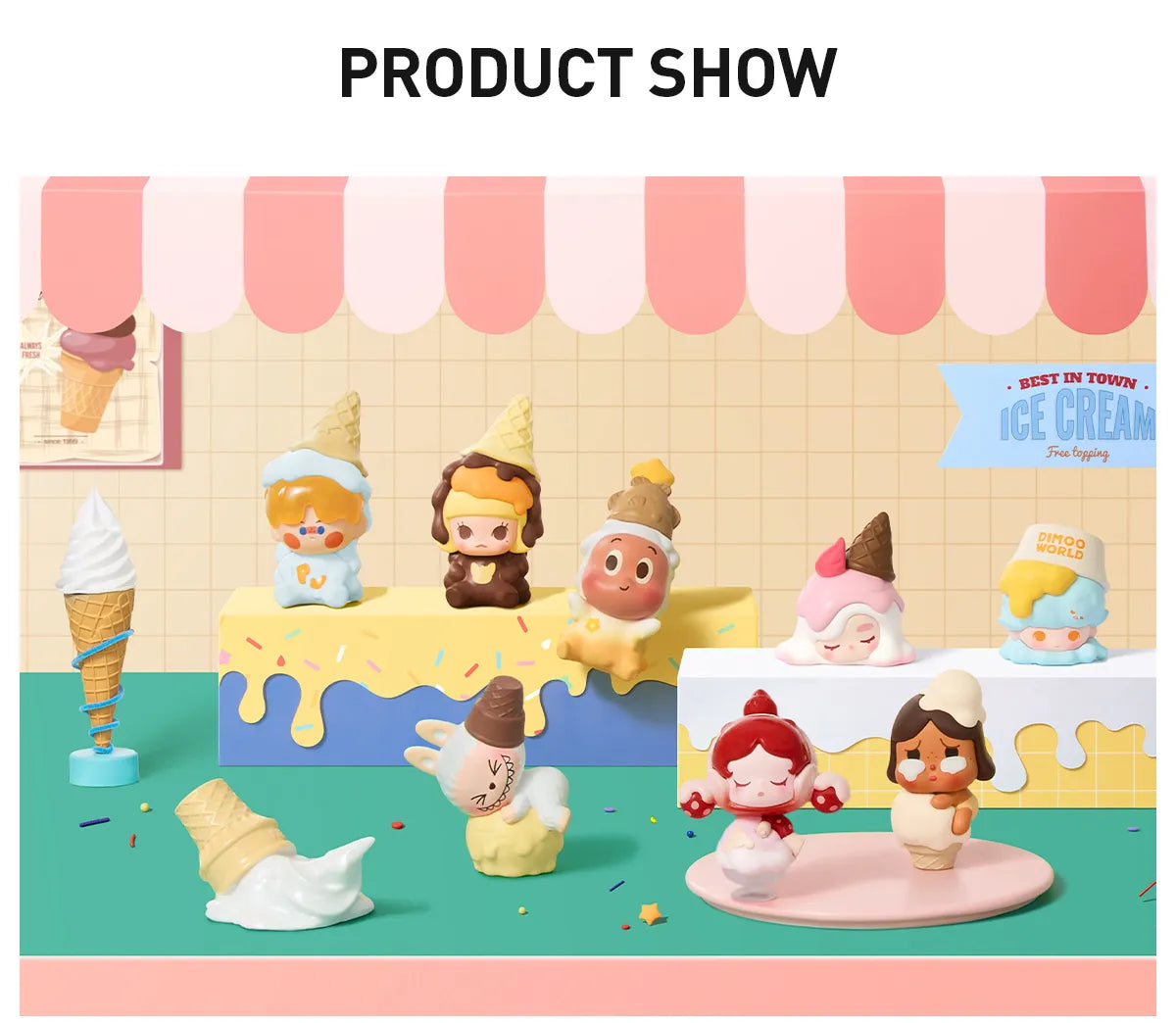 POP BEAN Ice Cream Series Box Set