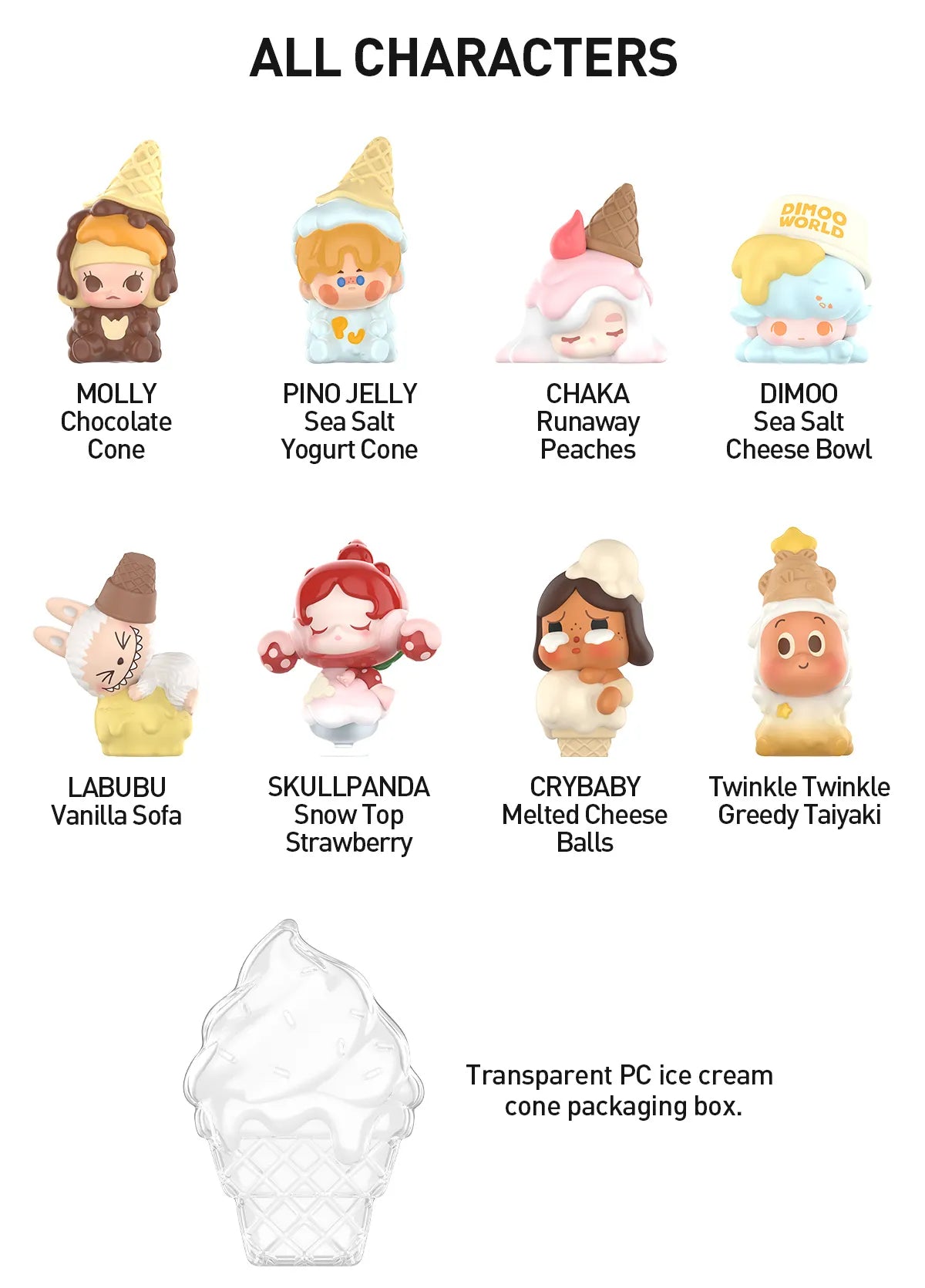 POP BEAN Ice Cream Series Box Set