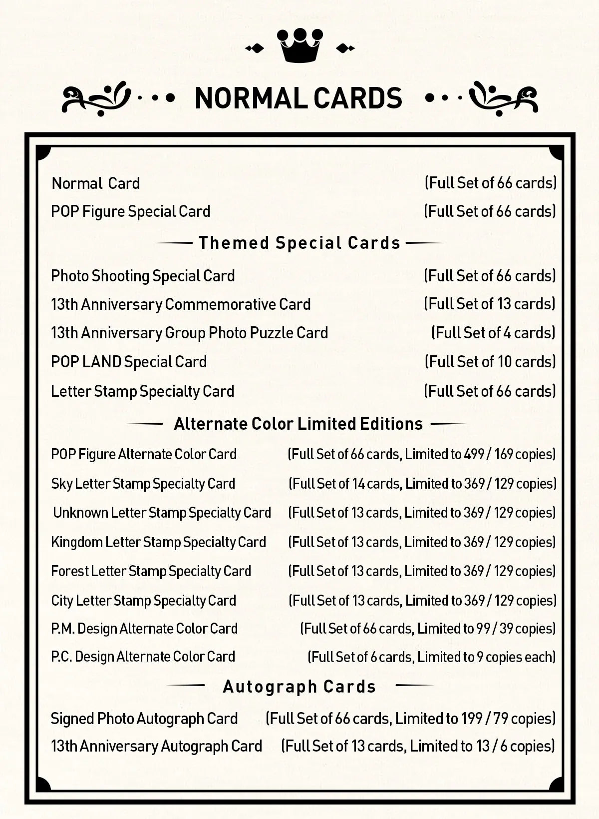 POPCARD ART & LIFE TRADING CARDS