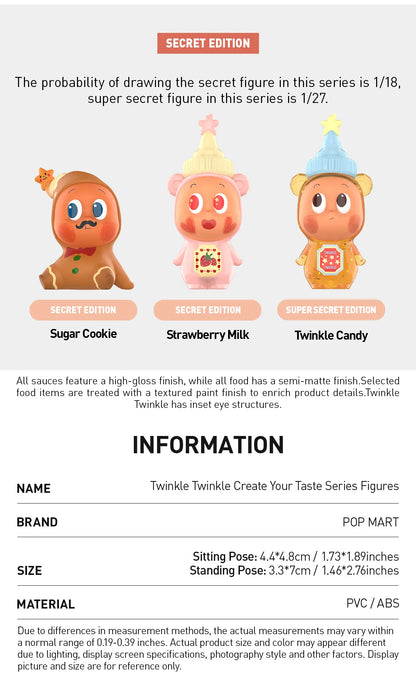 Twinkle Twinkle Create Your Taste Series Figures - B - Black Pepper Sauce (Confirmed Style)