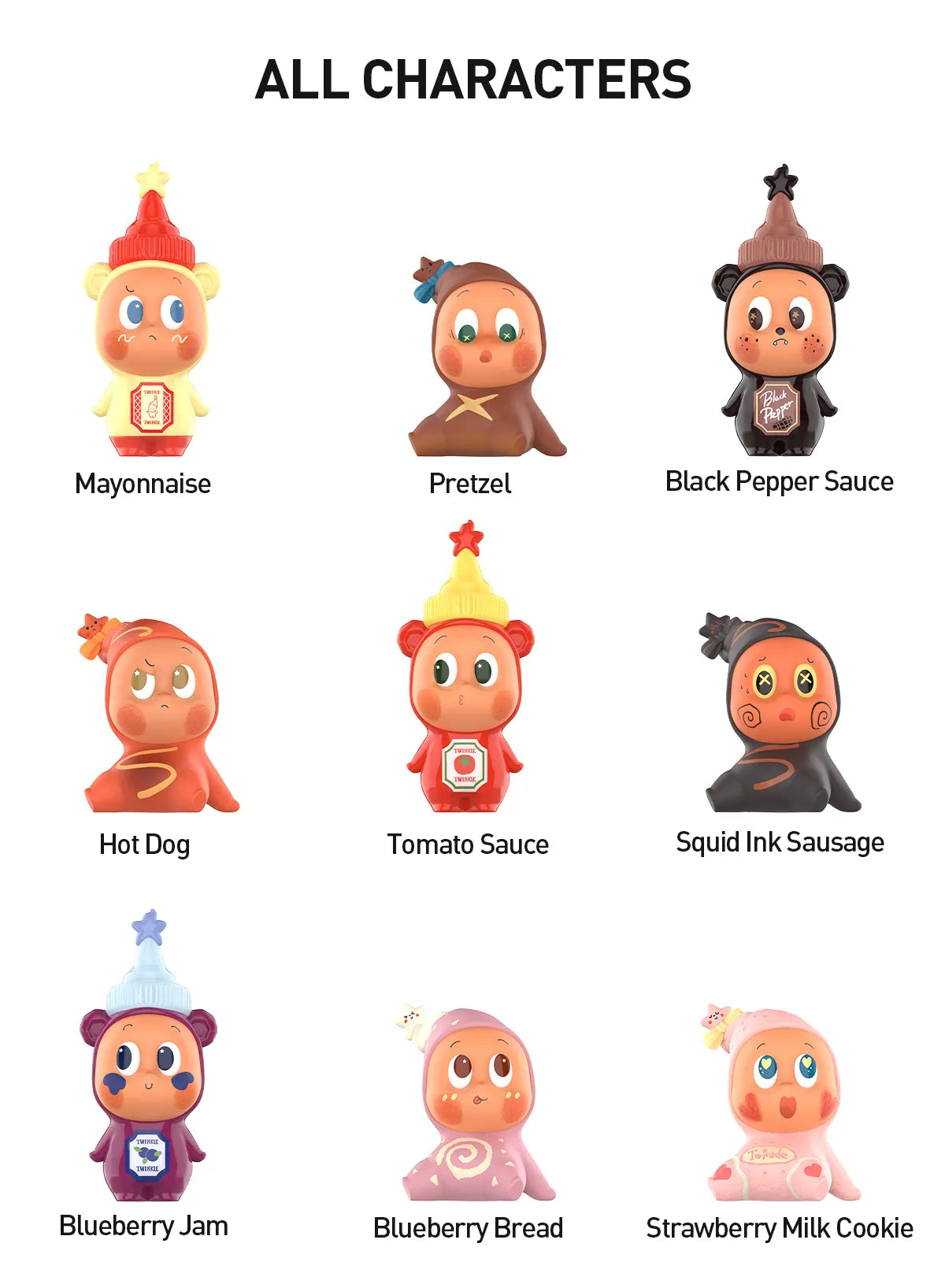 Twinkle Twinkle Create Your Taste Series Figures - B - Black Pepper Sauce (Confirmed Style)