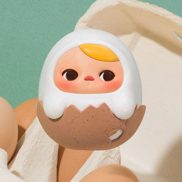 PUCKY Egg Beanie Series Figures - Hard Boiled (Confirmed Style)