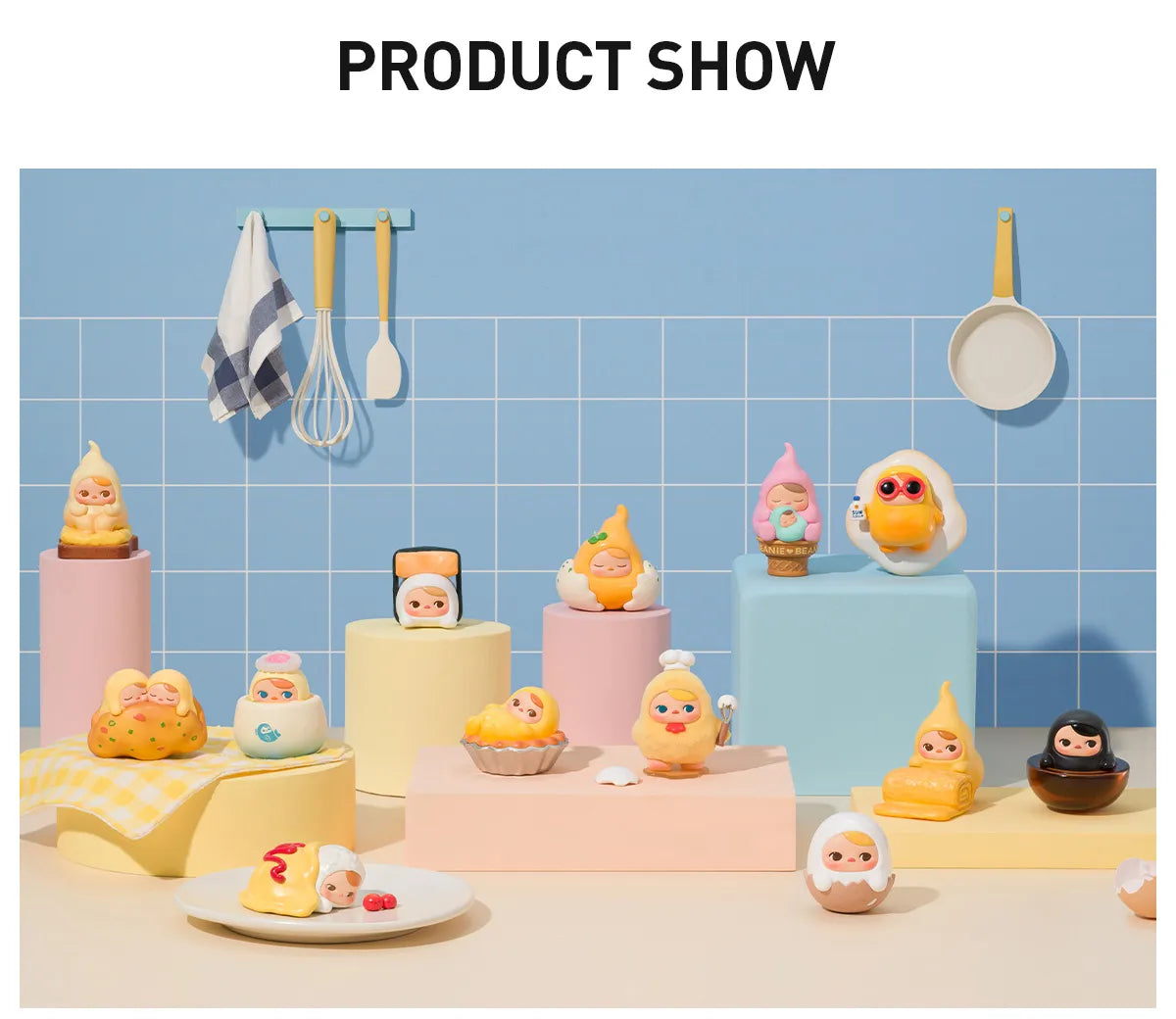 PUCKY Egg Beanie Series Figures - One Blind Box