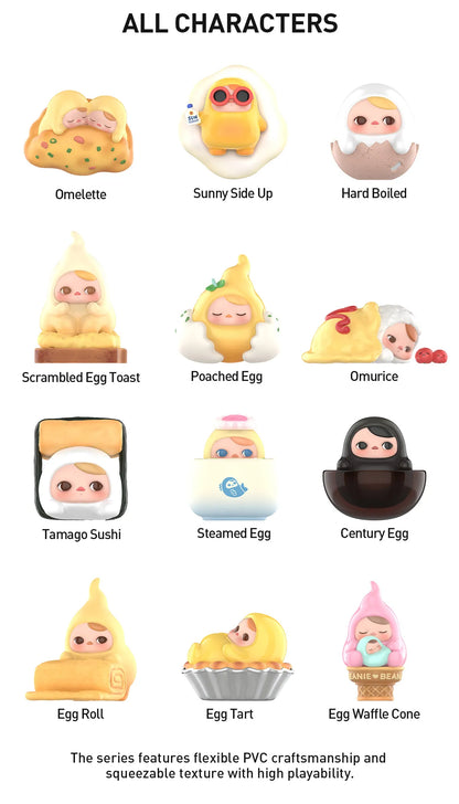 PUCKY Egg Beanie Series Figures - One Blind Box